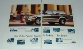 1995 Ford Explorer Ad - Preventive Medicine for Road - £14.54 GBP