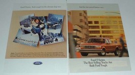 1995 Ford F-series Pickup Truck Ad w/ DeeDee Jonrowe - £14.53 GBP