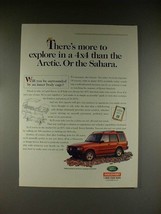 1998 Land Rover Discovery Ad - More to Explore - $18.49