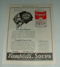 1922 Campbell's Tomato Soup Ad - The Prize Winner - $18.49