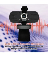 ZIQIAN Webcam HD 1080p Live Streaming Web Camera with Stereo Microphone ... - $14.24