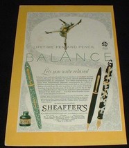 1929 Sheaffer&#39;s Lifetime Pen &amp; Pencil Ad!!! - £14.82 GBP