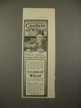 1900 Cream of Wheat Ad - Three Times a Day - $18.49