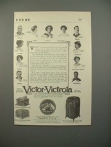 1912 Victor Victrola Phonograph Ad, Caruso Scotti Amato - £14.54 GBP