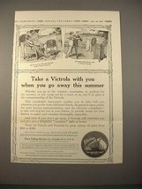 1913 Victor Victrola Phonograph Ad - Take With You - £14.54 GBP