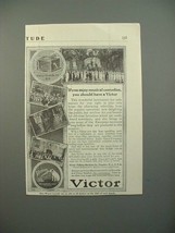 1913 Victor Victrola IV Phonograph Ad, Musical Comedies - $18.49