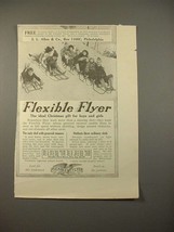 1913 Flexible Flyer Sled Ad - Ideal Gift - £14.78 GBP
