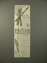 1914 Parker No 14, 20, 33 Fountain Pen Ad - A Gift! - $18.49