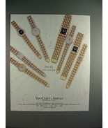 1986 Piaget Watch Ad - for Van Cleef &amp; Arpels - £14.78 GBP