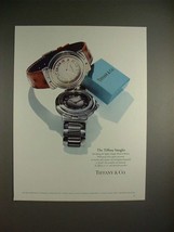 1992 Tiffany & Co. Intaglio Watch Ad! - $18.49