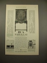 1929 RCA Radiola 60, 62, 106 Radio Ad - NICE! - £14.60 GBP