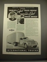 1938 International Harvester D-50 Truck Ad! - £14.72 GBP