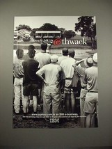 1998 IBM Computer E-Business Ad - PGA Tour - $18.49