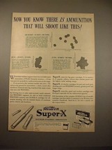 1938 Western Super-X Cartridge Gun Ammunition Ad! - $18.49