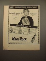 1942 White Rock Water Ad - Peggy Wood! - £15.01 GBP