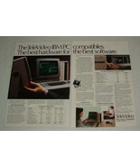 1984 TeleVideo Tele-PC, XT, TPC II Computer Ad! - £14.54 GBP