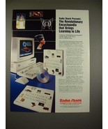 1991 Radio Shack Tandy 2500 XL/2 Computer Ad! - £14.55 GBP