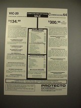 1983 Commodore VIC-20, Commodore 64 Computer Ad! - £14.57 GBP
