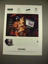 1997 Toshiba Infinia Computer Ad - Excel, Netscape, CNN - $18.49
