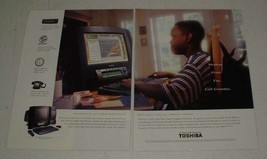 1996 Toshiba Infinia Computer Ad - Call Grandpa - $18.49