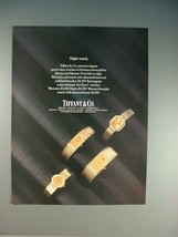 1985 Tiffany & Co. Baume & Mercier Watch Ad! - $18.49