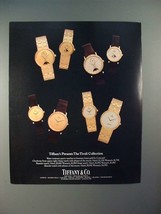 1986 Tiffany & Co Concord Tivoli Collection Watch Ad! - £14.78 GBP