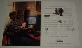 1996 Toshiba Infinia Computer Ad - With InTouch - $18.49