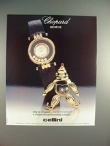 1989 Chopard Happy Diamonds Watch Ad - £14.82 GBP