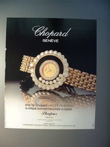1991 Chopard Happy Diamonds Watch Ad! - £14.82 GBP