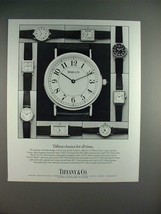 1986 Tiffany & Co. Classic Quartz Watch Ad! - £14.78 GBP