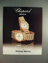 1989 Chopard Gstaad Watch Ad - £14.82 GBP