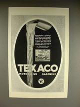 1923 Texaco Gasoline & Motor Oil Ad - High Volatility - $18.49