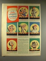1943 Ovaltine Drink Mix Ad - Vitamins & Minerals - $18.49