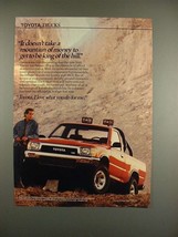 1990 Toyota 4x4 Deluxe V6 Truck Ad - King of the Hill - £14.54 GBP