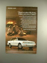 1990 Toyota Camry Car Ad - No Place Like Home! - $18.49