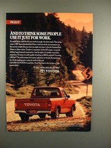 1993 Toyota Standard Bed Deluxe Truck Ad! - £14.54 GBP