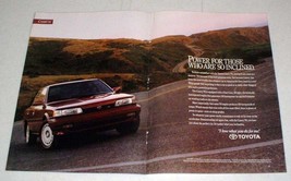 1990 Toyota Camry V6 Car Ad - Power for Those Inclined - $18.49