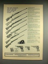 1958 FI Gun Ad - Sako Forester, Sporter, Mauser + - $18.49