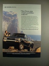 1990 Toyota 4x4 SR5 V6 Truck Ad - Remote Possibilities! - £14.54 GBP