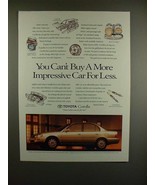 1993 Toyota Corolla Car Ad - More Impressive! - £14.76 GBP