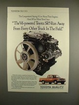1989 Toyota SR5 V6 Truck Ad - Ran Away! - $18.49