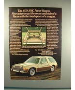 1978 AMC Pacer Wagon Ad - Room and Ride! - £14.78 GBP