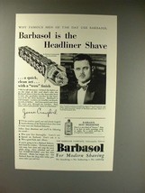1930 Barbasol Shaving Ad w/ Jesse Crawford! - £14.48 GBP