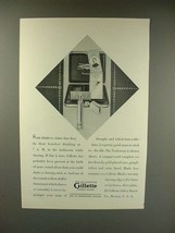 1928 Gillette Tuckaway Razor Ad - Improved! - $18.49