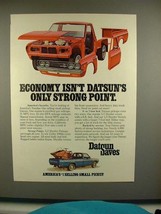 1976 Datsun Li'l Hustler Truck Ad - Economy Point - $18.49