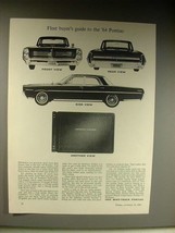1964 Pontiac Catalina Car Ad - Another View - £14.46 GBP
