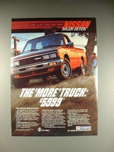 1985 Nissan Regular Bed Truck Ad - More! - $18.49