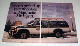 1988 Nissan Hardbody 4x4 Truck Ad - Authorities! - $18.49