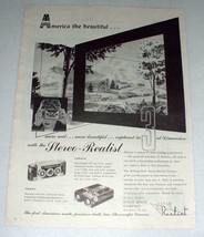 1947 Stereo Realist Camera Ad - America the Beautiful - £14.78 GBP