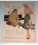 1954 Pepsi Pepsi-Cola Soda Ad - Modern Refreshment - £14.54 GBP